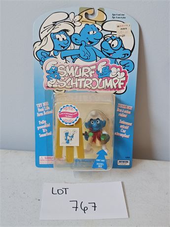 Smurf Schtroumpf Peyo "IM Artist" In Orginal Packaging