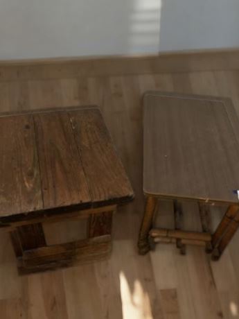 Wood Nightstand/Bedside Table Set of 2