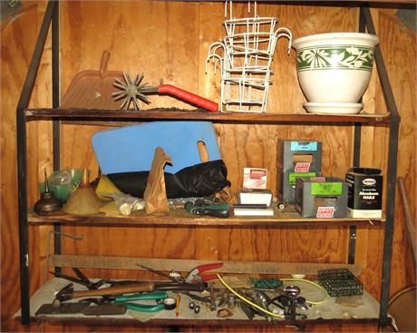 Shed Shelf Cleanout