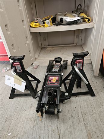 Craftsman 2 1/4 Ton Jack Stands & Craftsman Jack