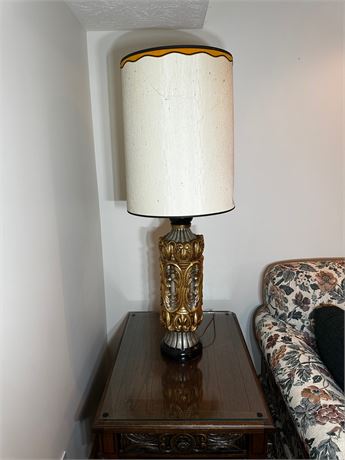 Oversized Hollywood Regency Style Lamp