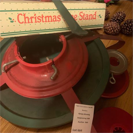 Vintage Christmas Tree Stand Lot