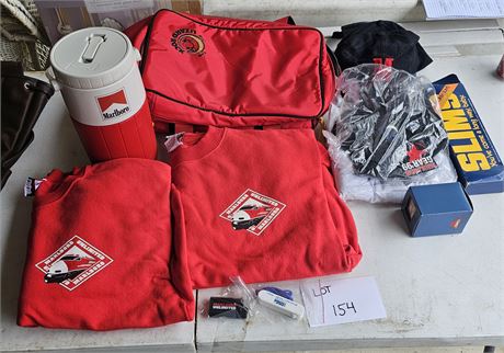 Marlboro "Lizard Rock" Cooler, Size Med/Large Sweatshirts, Marlboro Hats & More
