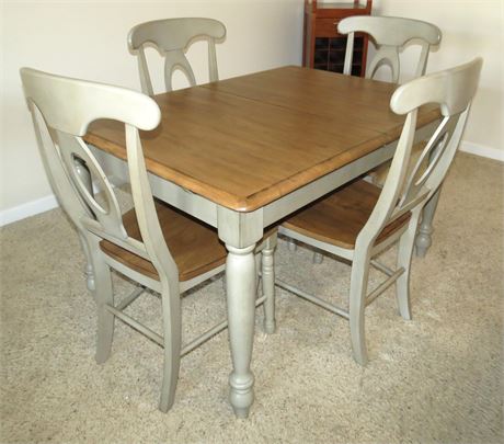 Small Dining Table, 4 Chairs