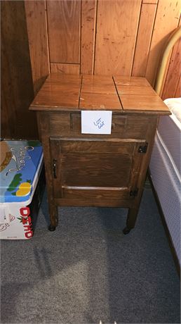 Antique Wood Cabinet