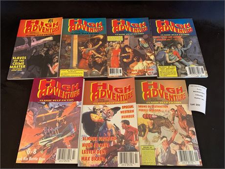 High Adventure Book Lot of 7