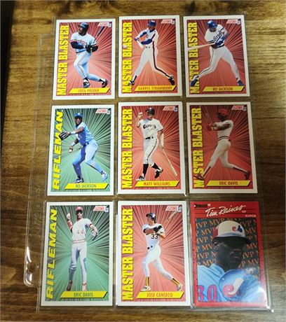 Sleeve of Baseball Cards