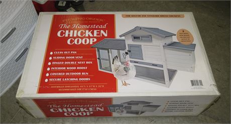 Pecking Order " The Homestead" Chicken Coop
