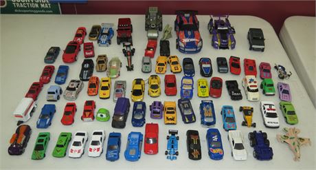 Assorted Toy Cars: Various Brands