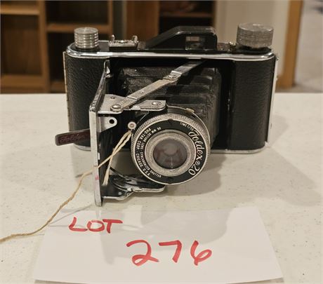 Pho-Tak Foldex 20 Folding Snapshot Camera 120 Film