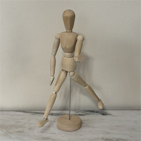 12"H Wood Manikin