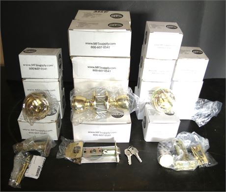 NIB Door Knobs and Lock Sets