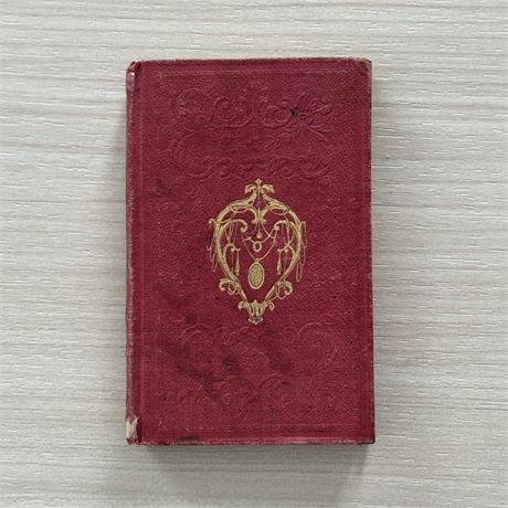 Antique 1848 The Golden Gift, J M Fletcher Pocket Size Book