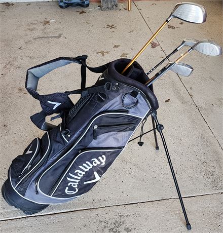 Calloway Stand Bag w/ Cleveland Driver & More