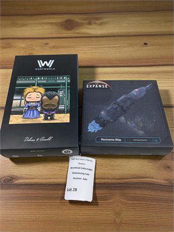 Loot Crate Exclusive Westworld SuperEmoScenes Diorama Figure Dolores & Arnold