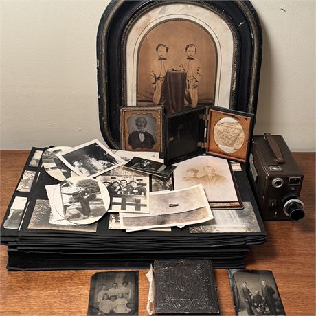 Antique & Vintage Photos, Frames and Camera