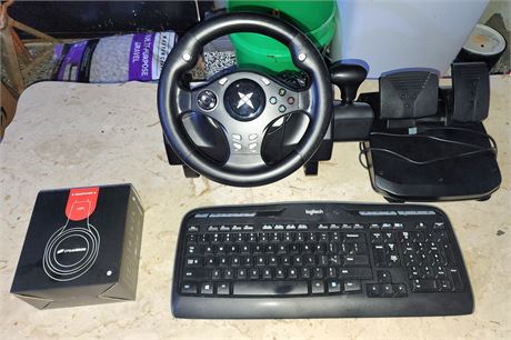 Computer Gaming Accessories, Racing Wheel