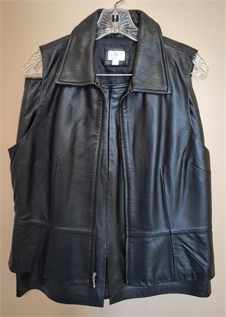 Apt. 9 Leather Vest