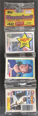 1989 Topps Unopened Pack