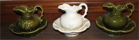 Vintage McCoy Small Pitchers & Bowls