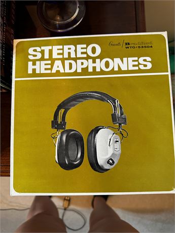 Vintage Grants/Bradford Stereo Headphones