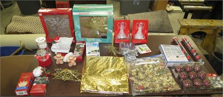 Assorted Christmas Decorations