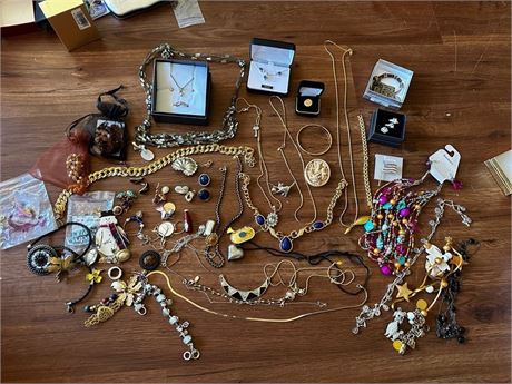 Large Lot of Costume Jewelry