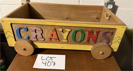 Vintage Child’s Wood Wagon