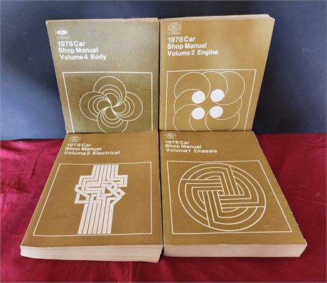 1978 Ford shop manuals