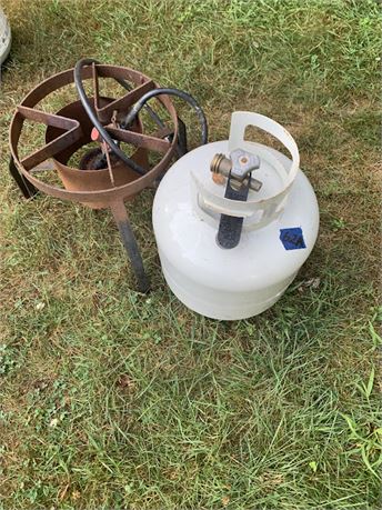 Propane Burner With Tank