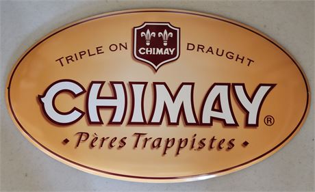 Chimay Beer Sign