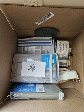 Mixed Curtain Lot- 84", 63" & More