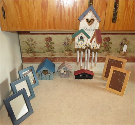 Birdhouse Decor, Picture Frames