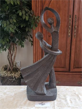 Contemporary Sculpture of Dancing Couple