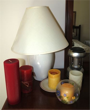 Lamp, Candles, Lantern