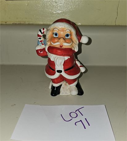 Vintage Nippon Google Eye Ceramic Santa