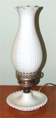 Milk Glass Lamp