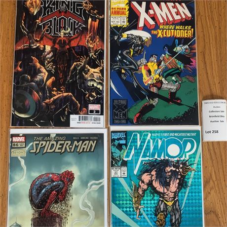 Marvel Comic Book Lot - King in Black, X-Men Annual, Spiderman