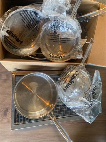 Cuisinart Pots & Pans Cookware Lot & More
