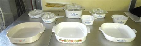 Assorted Corning Ware