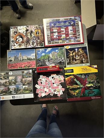 Lot of Puzzles & Games