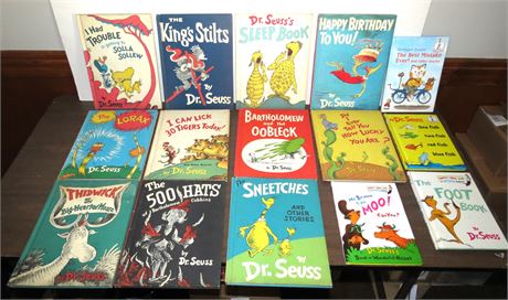 Assorted Dr. Seuss books