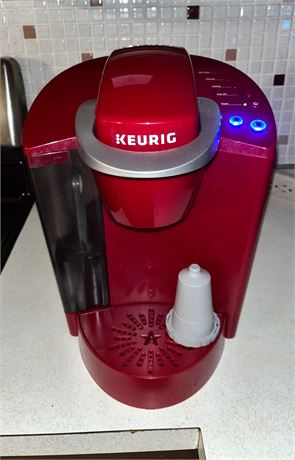 Red Keurig Coffee Pot