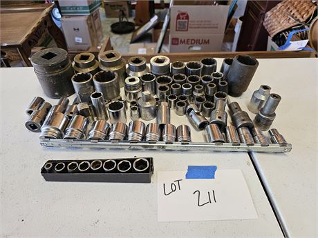 Large Lot of Sockets & More - Metric & Standard - NAME BRANDS