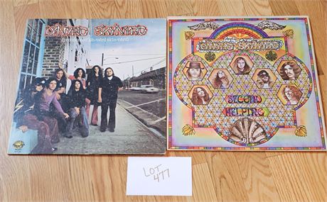 1973 Lynyrd Skynrd Albums Second Helping & Pronounced Leh-nerd Skin-Nerd