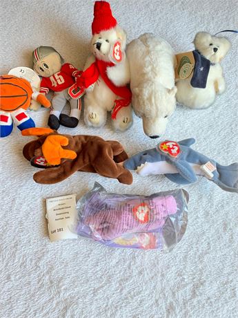 Stuffed Animal TY Beanie Babies & More