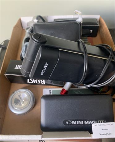 OttLite Folding Task Lamp,  Roki Tactical Flashlight, LED Mini Flashlight & More