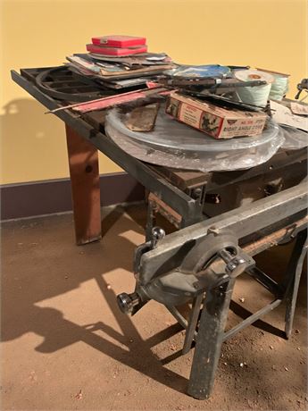 Stationary Craftsman 10 Inch Table Saw & More