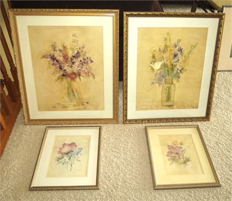 4 Floral Prints