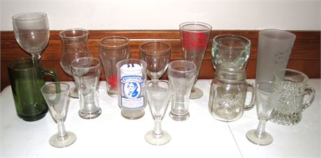 Assorted Glassware